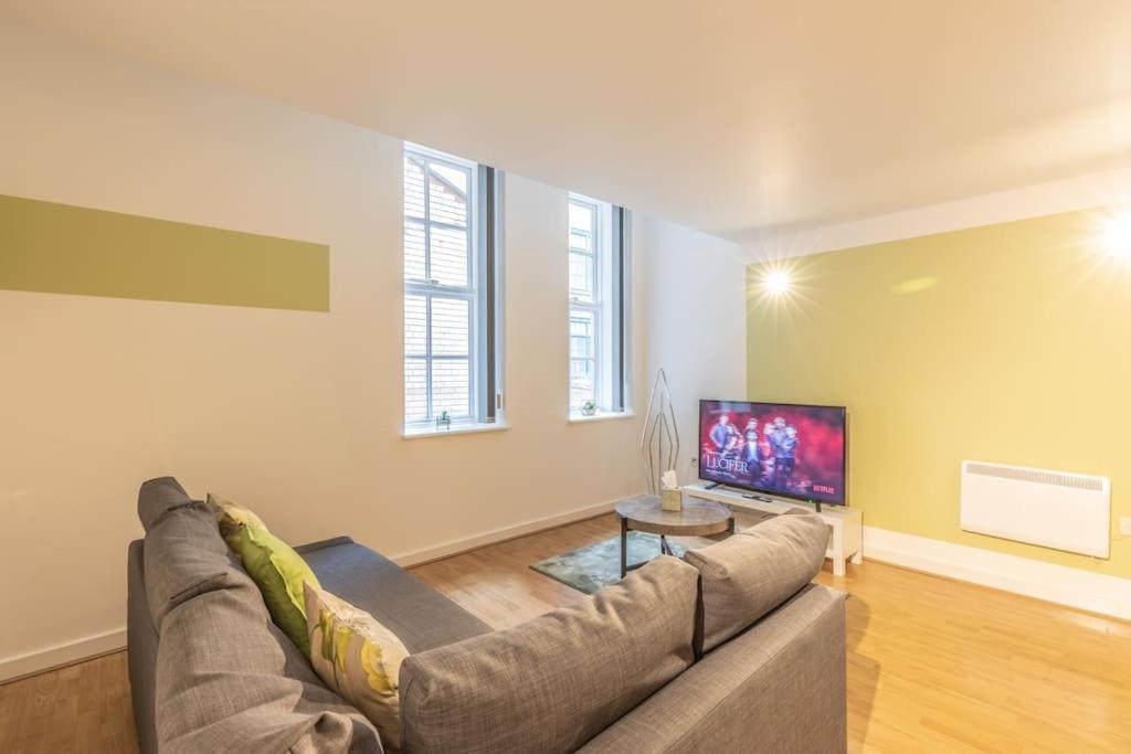 Cosy, Modern City Centre Apartment Free Parking Leicester Exterior foto